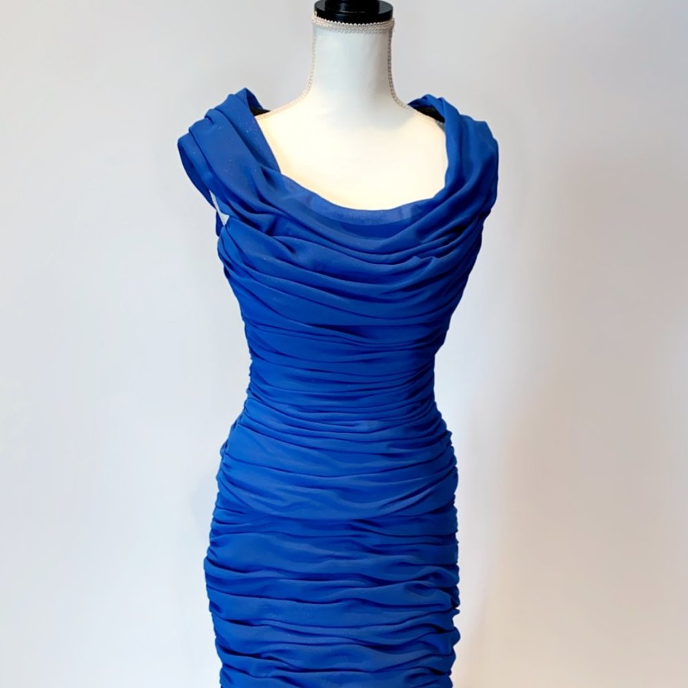 Cobalt Blue Dress